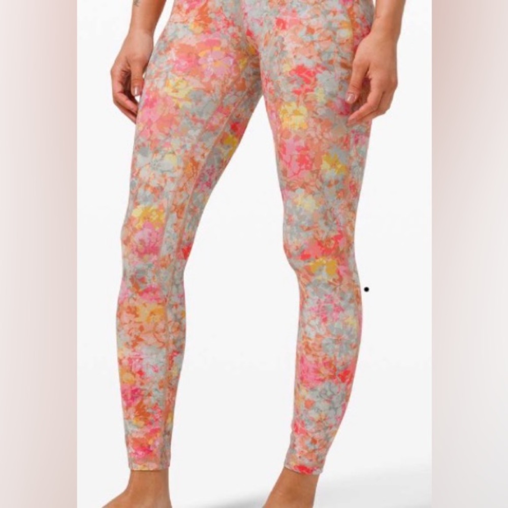 Lululemon floral leggings